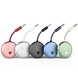 Avantree SoundJet R1 – 飛行機用 Bluetooth トランスミッター 25時間再生 2台同時接続 AirPods（Pro/Max）全モデル対応 aptX Adaptive 対応ワイヤレスオーディオ送信機 Qualcommチップ搭載 Boseなどのヘッドフォン対応 機内/旅行/ジムに最適