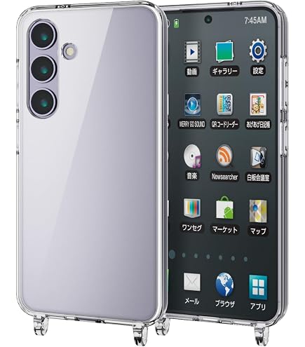 Amazon.co.jp: Muciyazi 用の Galaxy S24 5G ケース クリア