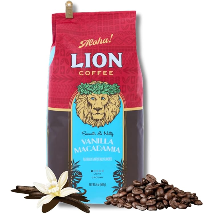 【コーヒー】ザビダ ヘー ゼルナッツバニラ & LION バニラマカダミア Amazon | ZAVIDA ザビダ ヘーゼルナッツ バニラホールビーン