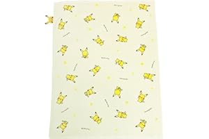 MORIPiLO モリシタ ブランケット キッズ 赤ちゃん ベビー用 タオルケット ポケモン モンポケ ピカチュウ イエロー 85x115cm やわらか綿100素材 ポケットモンスター キャラクターグッズ 4621437