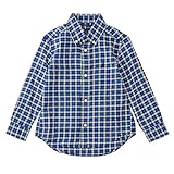 Polo Ralph Lauren/ポロ ラルフ ローレン　Cotton twill shirt　【321630410002(828879)】 （サイズ：4T、カラー：Royal/Black） [並行