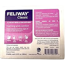 フェリウェイ　FELIWAY　リキッド交換用ボトル　4個セット セバ・ジャパン フェリウェイ リキッド（交換用ボトル） 猫用