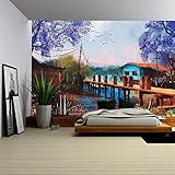 wall26 自己粘着式壁紙 大型壁面シリーズ 100"x144" WMR-WP-X-C680-100x24x6