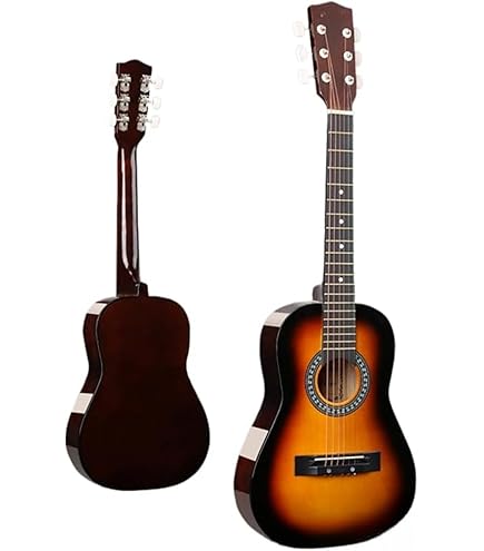 Amazon | クラシックギター 30インチの子供のフォークアコースティック