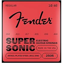 Amazon.co.jp: Fender フェンダー エレキギター弦 SuperSonic™ 250R