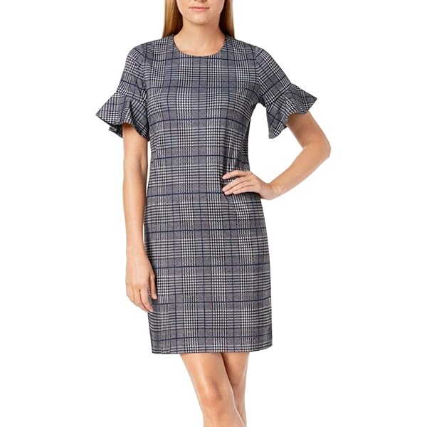 Cowl Neck Sweater Dress Nine West Women's Cowl Neck Fit & Flare Sweater  Dress - Knit 3/4 Sleeve Winter Dress, Classic Silhouette Nine West Cowl  Neck Fit And Flare Knit Dress