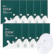 Amazon.co.jp: G9 CICA+ DEEP MOIST MASK 22mL 10枚セット 個包装 (高