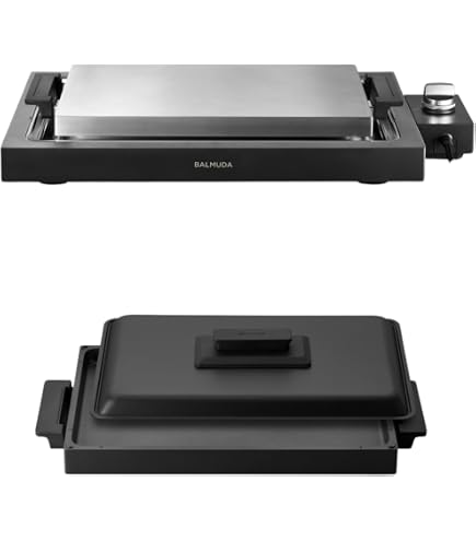 Amazon | BALMUDA The Plate Pro​専用アクセサリ グリドル＆カバー