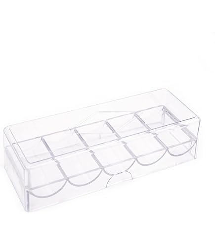 Amazon.co.jp: ポーカーチップ ケース クリア ポーカーチップトレイ