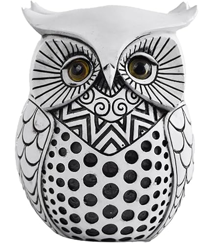 Amazon.co.jp: 木彫りフクロウ北の使者高瀬秀雄作アイヌ村購入 303