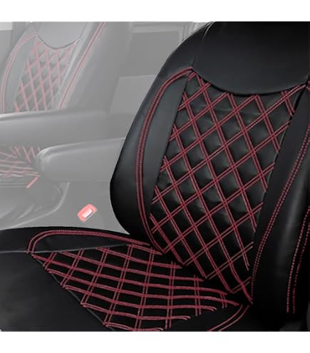 Amazon | 07エルフ シートカバー ワイド H19.1-R5.2 ブラックステッチ