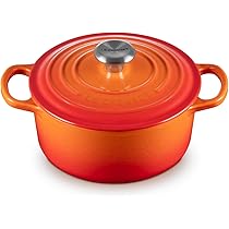 ルクルーゼ Le Creuset ココットロンド 18cm コットン 両手鍋 Amazon.co.jp: 【Le Creuset】 シグニチャー ココット・ロンド