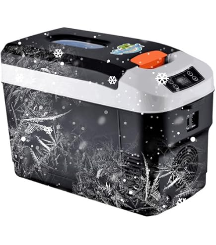 Amazon | HANSHUMY 10L車用冷蔵庫 冷温庫 保温保冷ボックス ポータブル