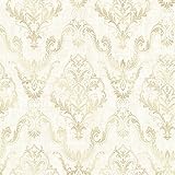 Decorline 2665 – 21447 Wileyレースダマスク壁紙、クリーム