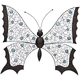Terrapin Trading D0/TTU-68056 Butterfly with Blue Beads Wall Decor [並行輸入品]