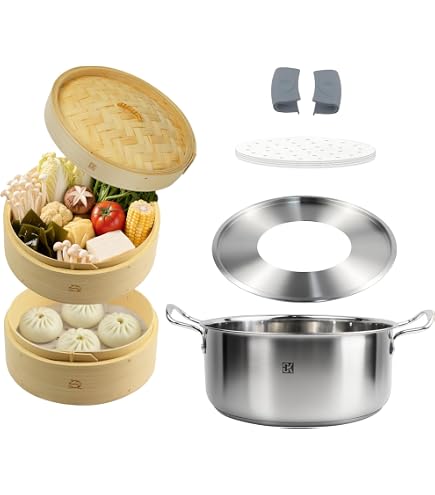 Amazon | 杉ミニセイロ＆ステンレス鍋セット 15cm 【IK1231】 | IKESHO