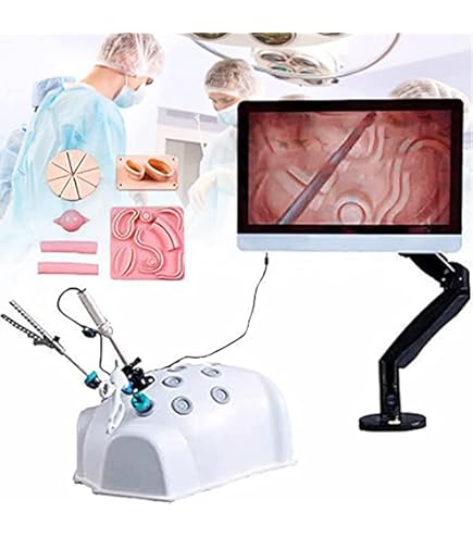 Amazon.co.jp: 腹腔鏡手術訓練 縫合練習キット腹腔鏡トレーナー