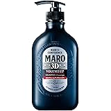 MARO(マーロ) 3D ボリュームアップ シャンプー EX メンズ 超濃密泡 ディフェンスカルプ ノンシリコン 本体 460ミリリットル (x 1)