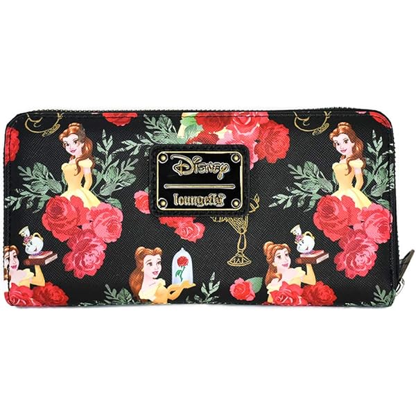 Amazon.co.jp: Loungefly ディズニー 美女と野獣 ベルローズ