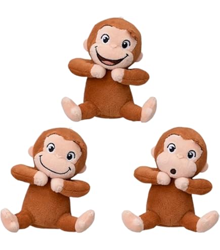 Amazon.co.jp: おさるのジョージ スーパーラージ ぬいぐるみ むむむ 約