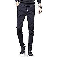 NEWHEY チノパン メンズ スキニーパンツ スーパーストレッチ スウェットズボン 細身デザイン 大きいサイズ 春 夏 ブラック ネイビー カーキ グレー