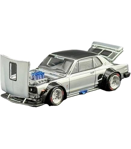 Inno Models 1/64 Nissan Silvia (S13) V1 Pandem Rocket Bunny Silver
