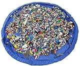 Newcreativetop Toy Storage Bag - Ideal for Lego children's toys for easy tidy up (Large- 150CM) (Blu