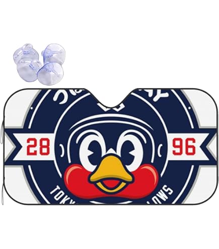 Amazon.co.jp: 車用サンシェード 東京ヤクルトスワローズ つば九郎
