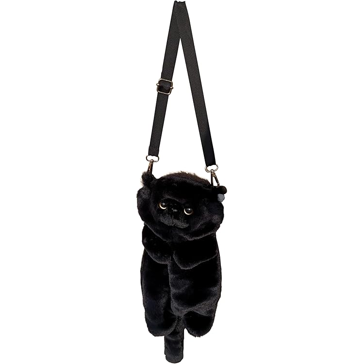 Amazon | [HUIJUFU] 女性のリアルなふわふわぬいぐるみ猫の形の