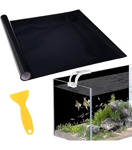Amazon | 60cm水槽用 丈夫な塩ビ製バックスクリーン 60×35cm