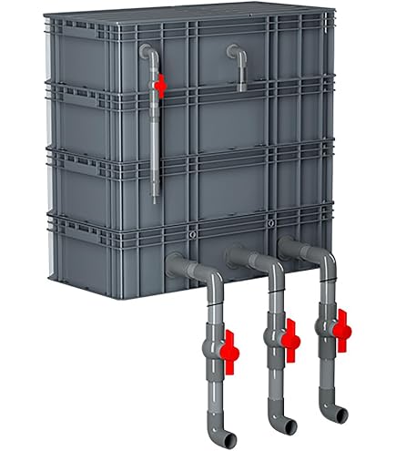 Amazon | 3～5tの池用濾過槽 蓋付き | 大谷錦鯉店 | フィルター 通販