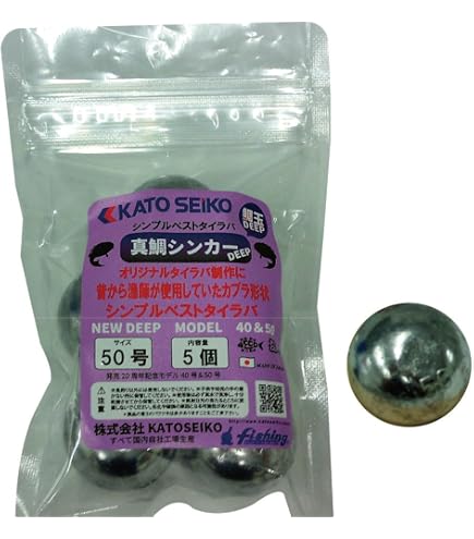 Amazon | 真鯛シンカー(10号24個入) 10号～30号 お徳用 おもり