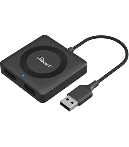 Carlinkit Car TV HDMI Adapter - Stream Fire TV Stick To Wired CarPlay Vehicles