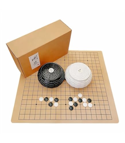 Amazon | haoyunjianjiak 囲碁盤セット 高級囲碁セット 脚付きチェス盤
