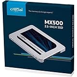 Crucial クルーシャル SSD 500GB MX500 SATA3 内蔵2.5インチ 7mm CT500MX500SSD1 7mmから9.5ｍｍへの変換スペーサー付き [並行輸入品]