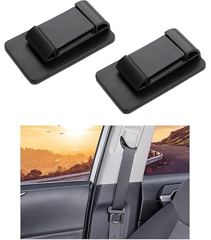 Amazon | シートベルトカバー シートベルトバックルホルダー