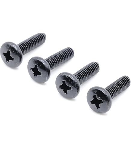 LG TV Base Stand Screws – Replacement Set Of 4 For Model FAB30016131
