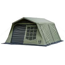 Amazon | ogawa(オガワ) テント ロッジシェルターUL カーキ×ブラック