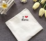 Panlom? High Quality Pack 4 Baby Face Wipe 100% Cotton Cloth Infant Super Soft Toiletry Towel - I Lo