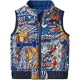 【正規取扱店製品】patagonia パタゴニア ベビーリバーシブルパフボールベスト 60200 トリビュタリトーテム：ドリフターグレー 5T
