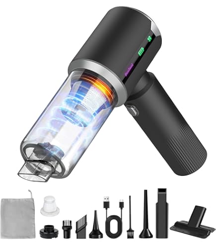 Amazon | コードレスハンドクリーナー - 超軽量0.98kg/99.97% H13