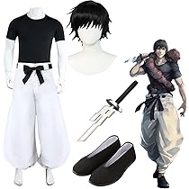 呪術廻戦　コスプレ衣装　5キャラセット 狗巻/伏黒/乙骨/宿儺/真依 Amazon.co.jp: [ACOSDARY] コスプレ衣装 伏黒甚爾 戦闘服