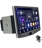 Amazon.co.jp: Pirara 10インチ 1DIN Androidカーナビ 画面角度調整