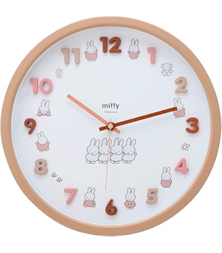 Amazon.co.jp: リズム時計 miffy ( ミッフィー ) からくり