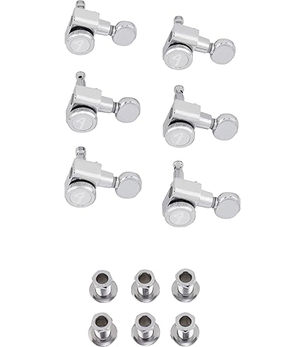 Amazon | Fender パーツ ClassicGear™ Tuning Machines, Chrome