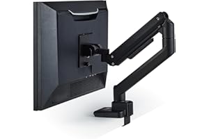 エレコム モニターアーム ワイドモニター対応 17~49インチ対応 耐荷重2kg～20kg ガス式 取り付けブラケット付属 関節5軸 DPA-SS11BK