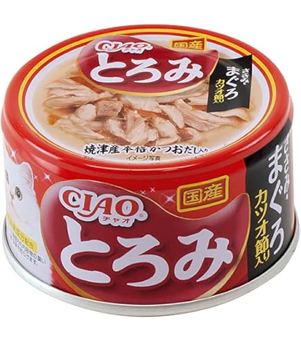 Amazon.co.jp: いなば チャオ とろみ 缶 11歳からのささみ・まぐろ