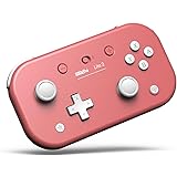 8BitDo Lite 2 Switch、Switch Lite、Android、Raspberry Pi（ピンク）用のBluetoothゲームパッド