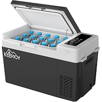 ポータブル冷蔵庫 本体 車載用 ブラック Amazon.co.jp: KEEPJOY 車載冷蔵庫 24L ポータブル冷蔵庫