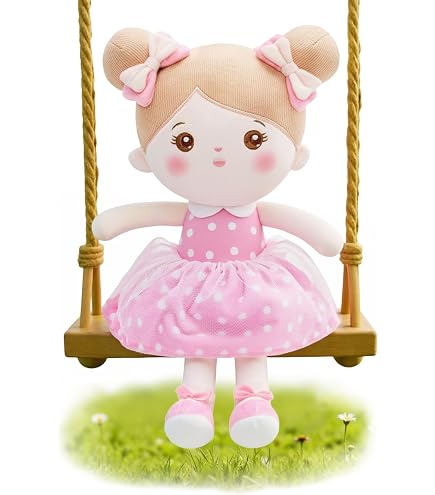 Bigjigs Puppe Zoe – 25 Cm Weiche Stoffpuppe Zum Kuscheln Und Spielen